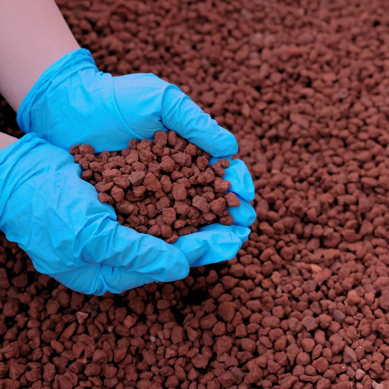 Fish Tank Gravel - 1kg Wulkaniczna skała, podłoże do akwarium,