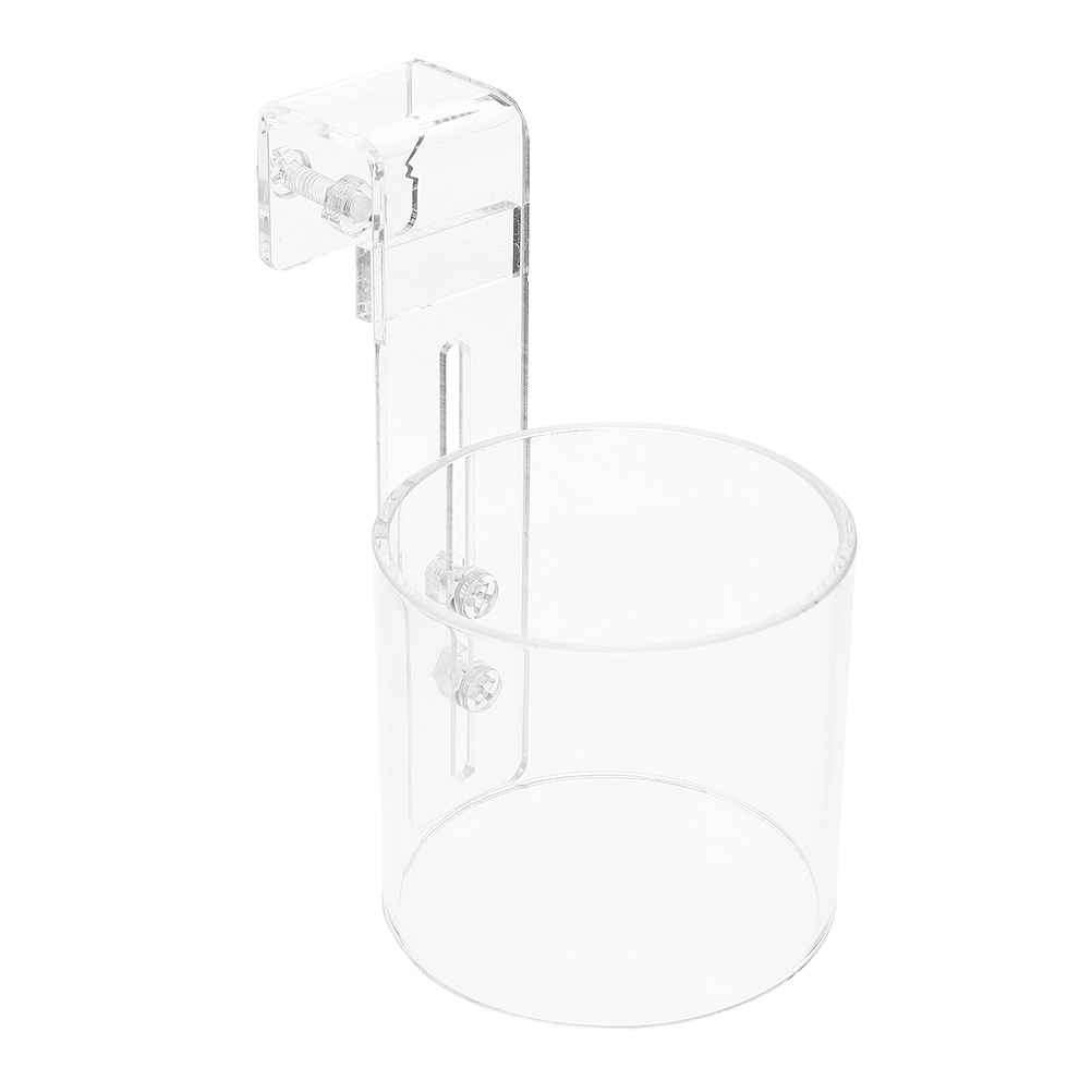 Aquarium Fish Keeping - Regulowany, akrylowy pierścień do karmienia ryb,