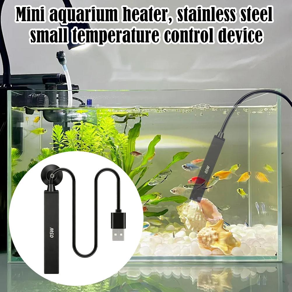 Betta Fish Tank - ﻿ Mini grzałka do akwarium, zasilana