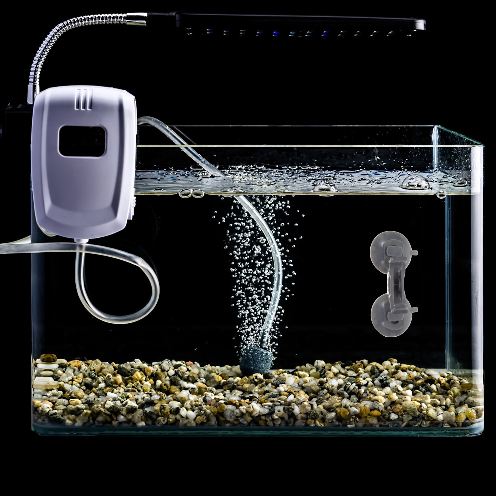 2 sztuki – plastikowe uchwyty  – Aquarium Light recenzja i cena