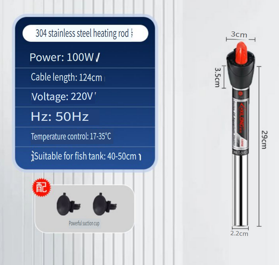 Grzałka do akwarium ze stali n – Fish Tank Heater recenzja i cena
