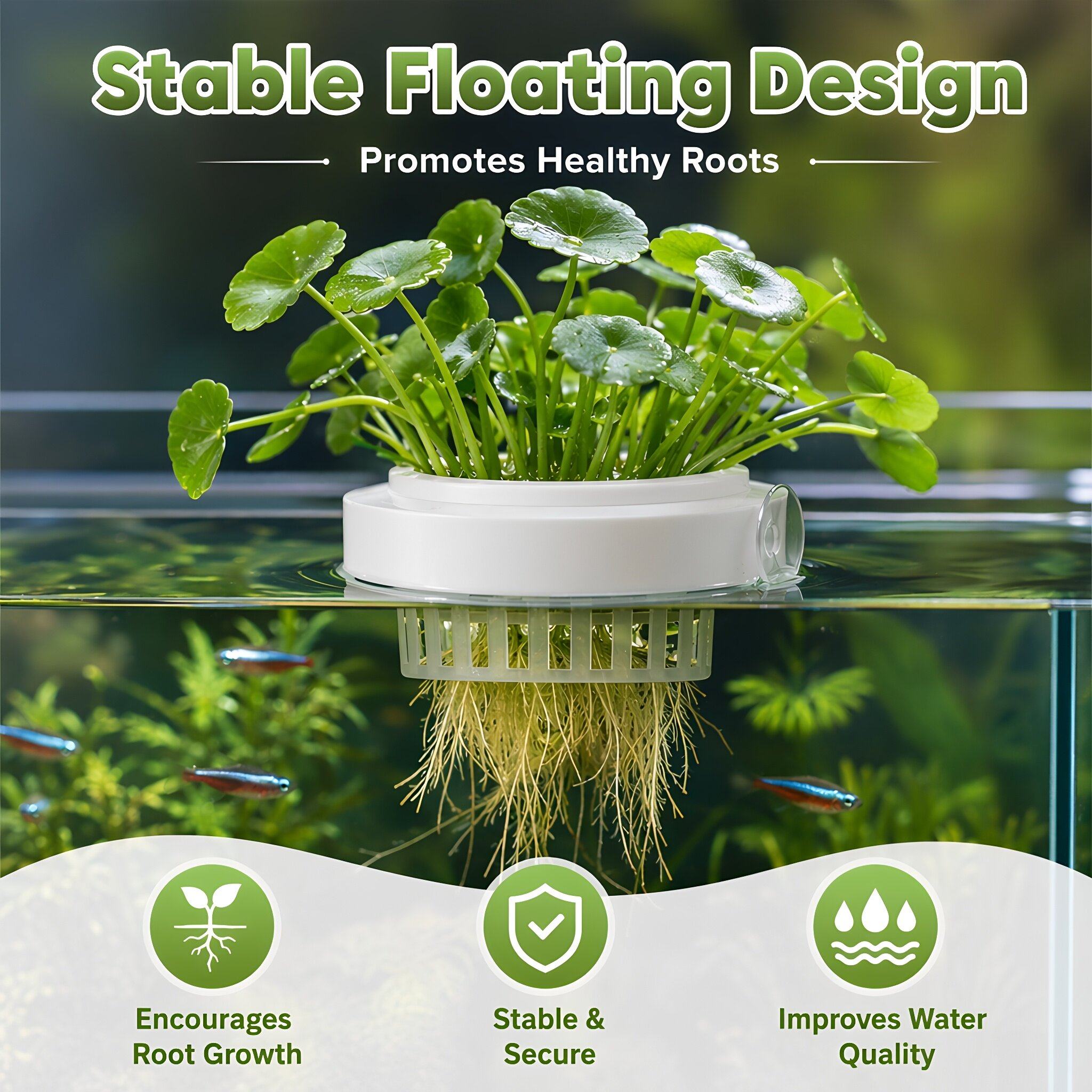 4 sztuki – pływające koszyki d – Aquarium Plants recenzja i cena