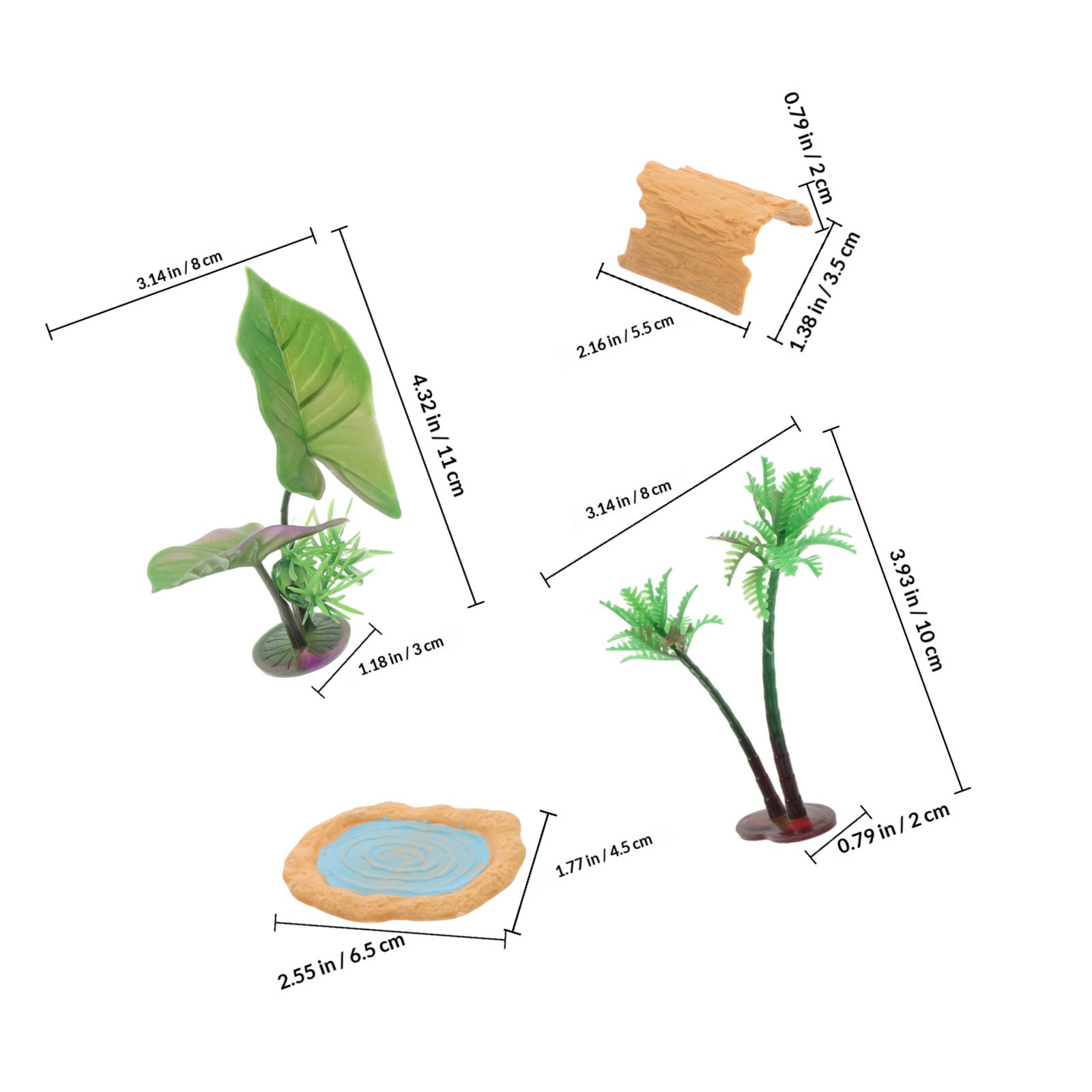 1 Zestaw realistycznych miniat – Aquarium Decor recenzja i cena