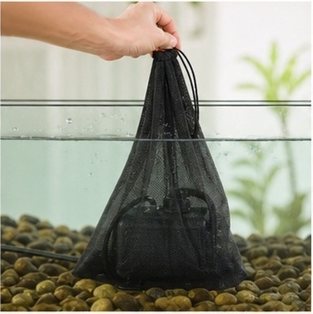 2 sztuki poliestrowych worków  – Aquarium Pump recenzja i cena